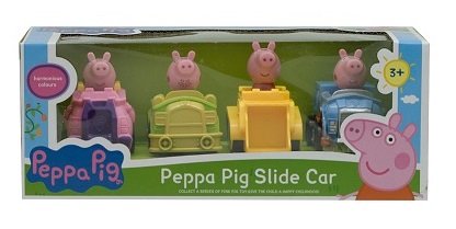 Peppa Pig Slide Car Набор Скользящий Автомобиль