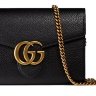 Gucci GG Marmont Chain Wallets - 0