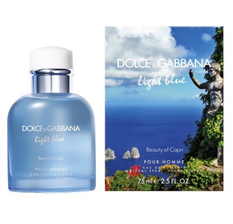 Dolce Gabbana Light Blue Beauty of Capri Pour Homme EAU DE TOILETTE