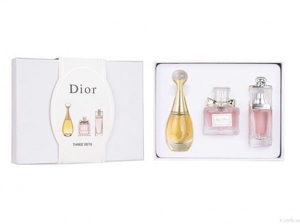 Christian Dior 3in1 (Парфюмерный набор) Подарочный набор