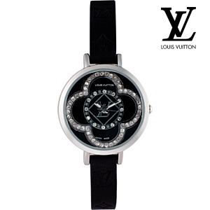 Louis Vuitton Tambour Slim Color Black Женские наручные часы